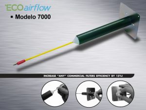 ECOairflow Modelo 7000 (GENERADOR DE IONES NEGATIVOS)
