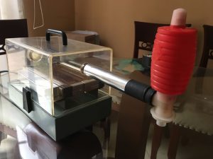 Equipo portatil de prueba de filtro de aire electrónico